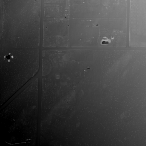 DEM visualization of tile 351